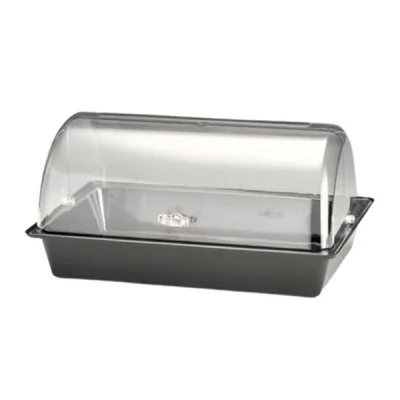 Zicco Zcp 319 Derin Altlı Polikarbonat Rolltop Kapaklı Muhafaza Kabı Siyah 43x28x22 Cm