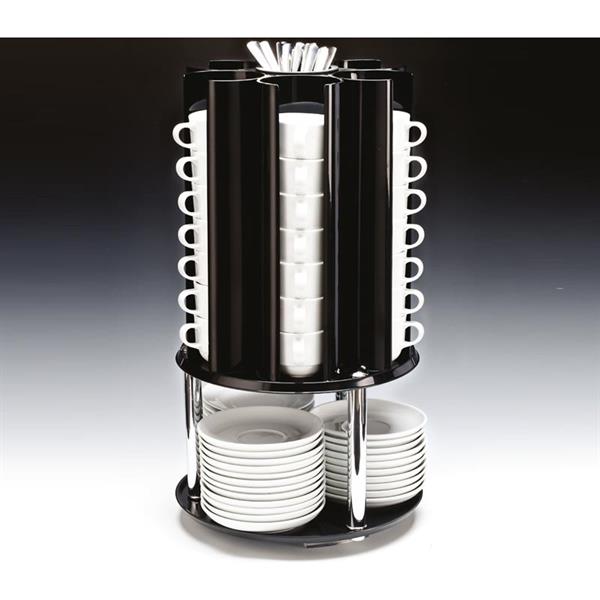 Zicco Zcp 362 Döner Fincan-Tabak-Kaşık Standı 30x55 Cm