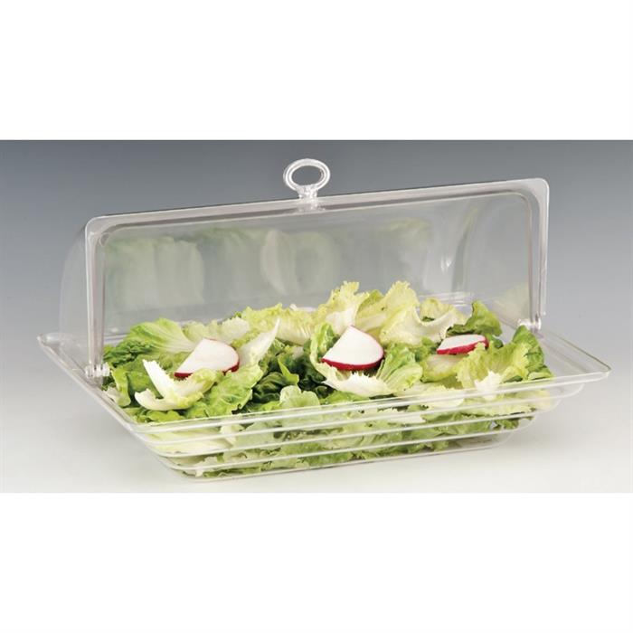 Zicco Zcp 449 Pc Rolltop Kapaklı Yivli Kaseli Fanus 43,5X28,5 Cm