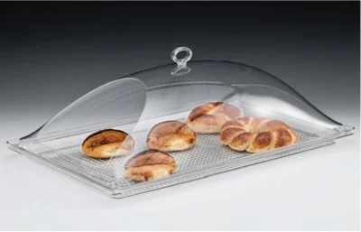 Zicco Zcp 517 Polycarbonat Tepsili, Gözlü Kapaklı Muhafaza Kabı/Büyük 35*55,5 Cm