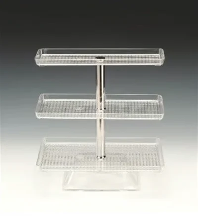 Zicco Zcp 548 3 Katlı Akrilik Standlı Çikolata Teşhir (461-462-463) 20*30* H 47,5 Cm