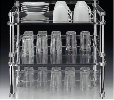 Zicco Zcp 673 Akrilik Bardak Standı 44X49Xh 51 Cm