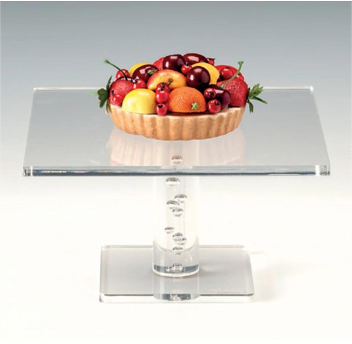 Zicco Zcp 723 25*25 Cm Akrilik, Ayaklı Stand  25X25 Cm H 13,5 Cm