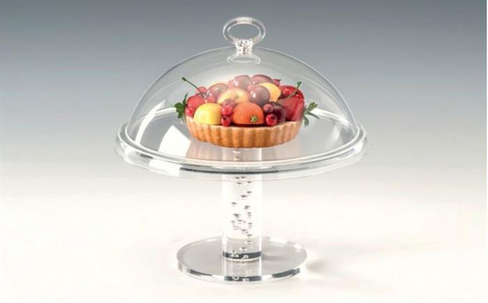 Zicco Zcp 734 R-24 Cm Akrilik Kapaklı,  Teşhir Standı R-24 H 23 Cm