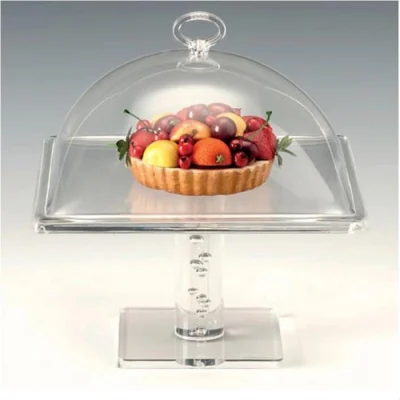 Zicco Zcp 735 25*25 Cm Akrilik Kapaklı Teşhir Standı 25X25 H 23Cm