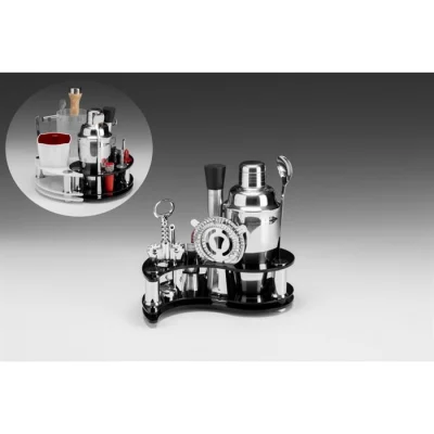 Zicco Zcp 837 Akrilik Bar Seti Yinyang Model 12 Parça 14x25x8 Cm
