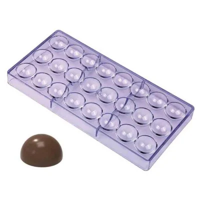 Epinox Kep-16 Polikarbon Çikolata Kalıbı Küre 27.5X13.5