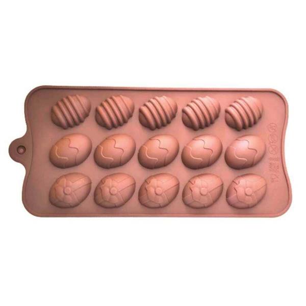 Epinox Ymr-21 Silikon Çikolata Kalıbı Yumurta 21*9.5*1.3Cm
