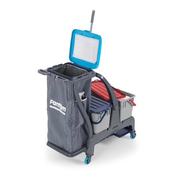 Fantom Procart Jet 730S Jet Temizlik Seti Sızdırmaz Kovalı & Çöp Toplama Üniteli 2 X 22 Litre