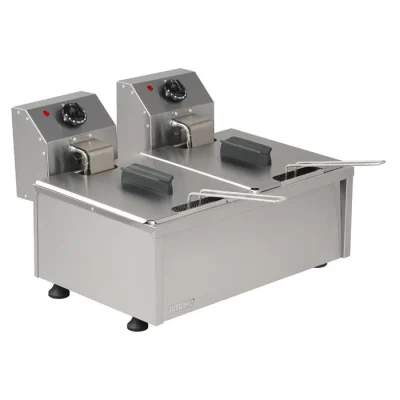 Omake 8+8 Litre Elektrikli Fritöz