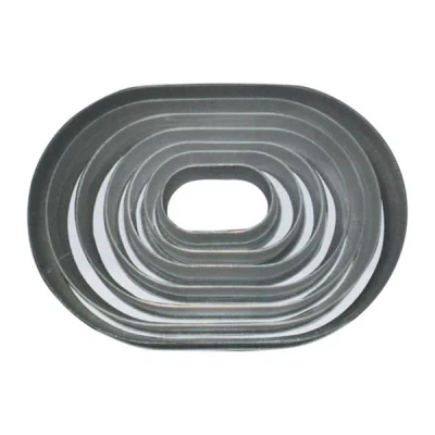 Biradlı Brd-1212 Polikarbon Oval Düz
