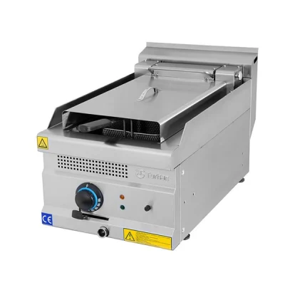 Turhan Çelik TC.7FE400 40'lık Tekli Elektrikli Fritöz 400x700x300